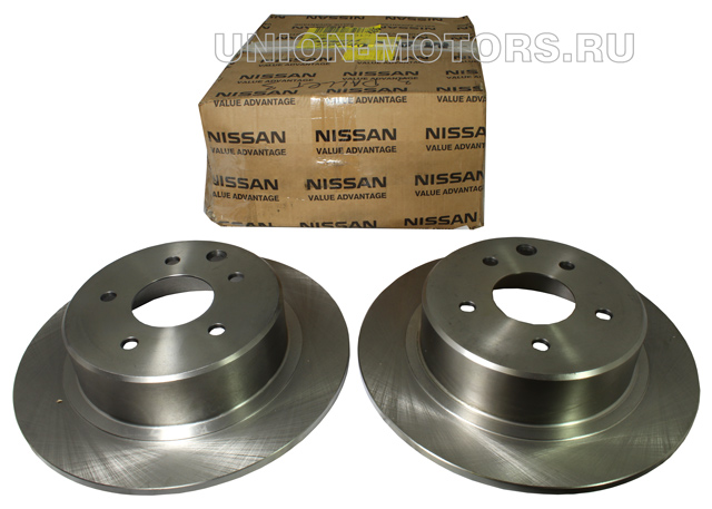 Тормозные диски задние Nissan Juke D3206JD00AVA