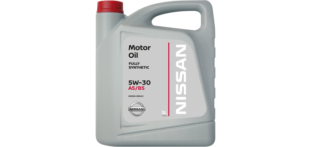 Моторное масло Nissan 5W30 серая канистра