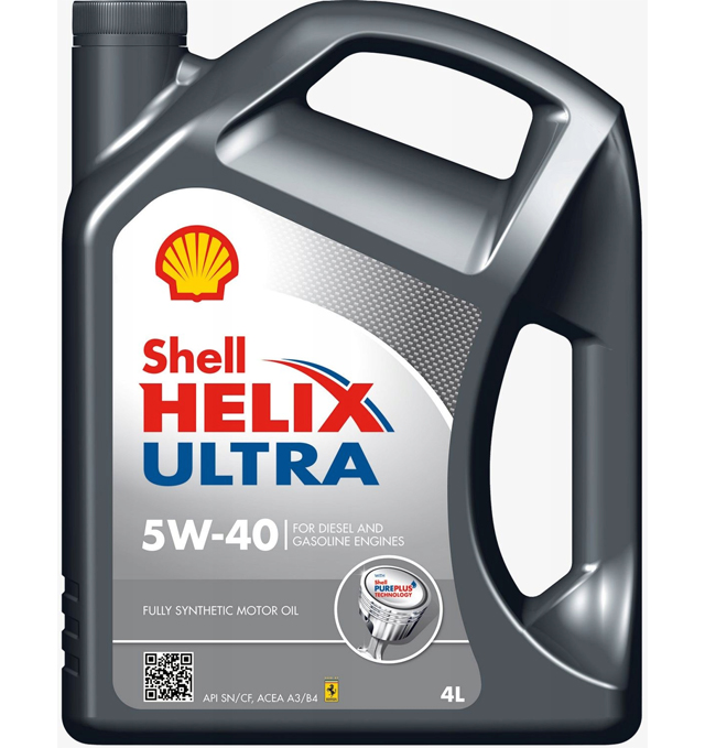 Моторное масло Shell Helix Ultra 5W40 A3/B4