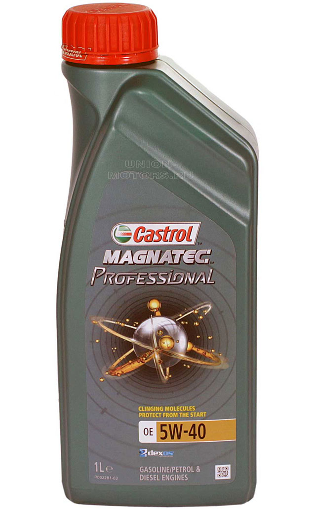 Моторное масло Castrol Magnatec Professional OE 5W-40 C3. Канистра 1 л. Артикул: 156EE5