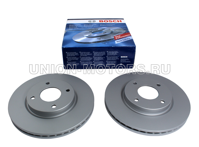 Тормозные диски передние Nissan Tiida C11 0986479737