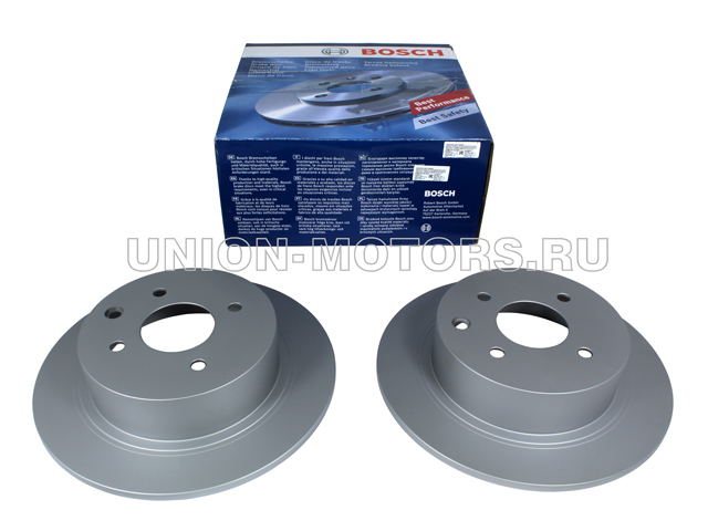 Тормозные диски задние Nissan Tiida C11 0986479742