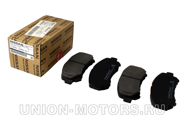 Тормозные колодки передние D1060JD00ARV Nissan Qashqai J10