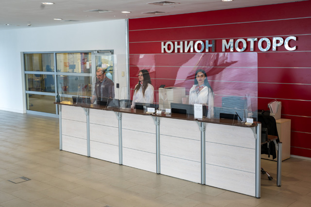 Техцентр Юнион Моторс Бережковская парковка