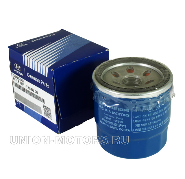 Фильтр масляный Kia Ceed 2 2630002503