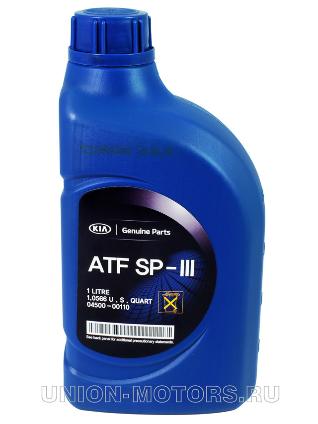 Трансмиссионное масло KIA ATF SPIII