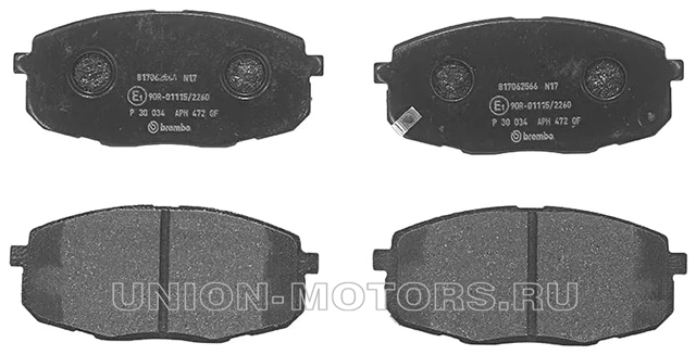 Тормозные колодки передние P30034 Kia Ceed 1