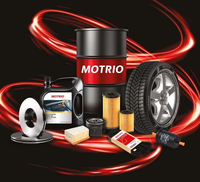 Запчасти-Motrio с расширенной гарантией