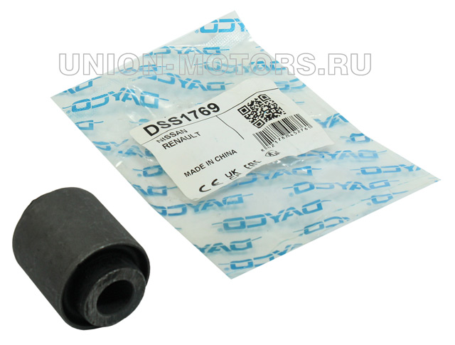 Сайлентблок рычага подвески рычага заднего поперечного Nissan Qashqai J10 DSS1769