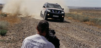 тест-драйв nissan pathfinder для журналистов на трассе ралли-рейда Калмыкия 2005 - Русский Дакар